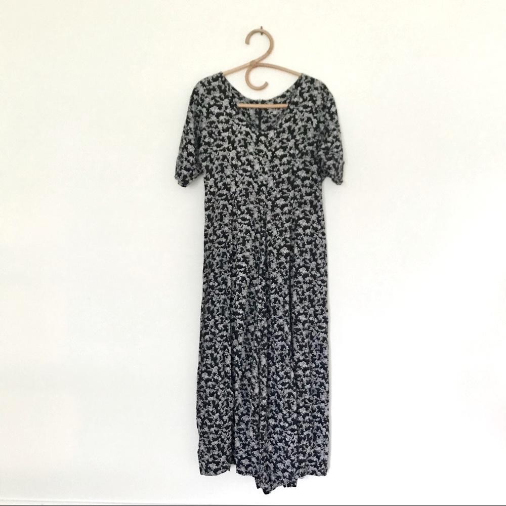 Floral Wide Leg Jumpsuit